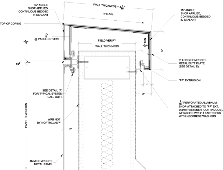 Acm Details No Insulation Northclad 5606