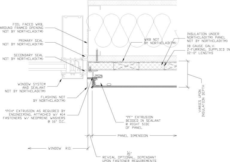 ACM Details - With Insulation - NorthClad