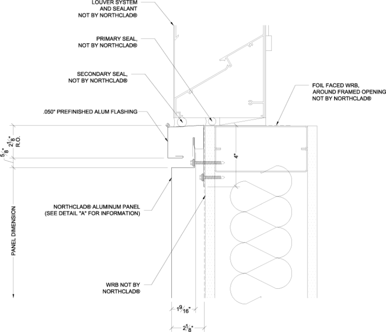 Vertical Stacking Details - INBOARD Insulation - NorthClad