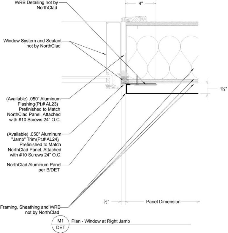 Dual Interlocking Details - No Insulation - NorthClad