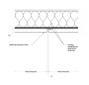 Dual Interlocking Details - Inboard Insulation - NorthClad