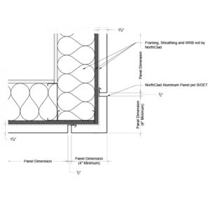 Dual Interlocking Details - Inboard Insulation - NorthClad