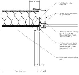 Vertical Stacking Details - Inboard Insulation - NorthClad