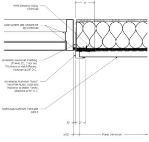 Vertical Stacking Details - Inboard Insulation - NorthClad