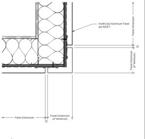 Vertical Stacking Details - Inboard Insulation - NorthClad