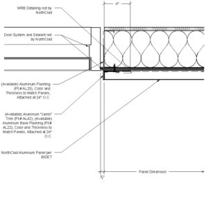 Vertical Stacking Details - Inboard Insulation - NorthClad