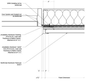 Vertical Stacking Details - Outboard Insulation - NorthClad