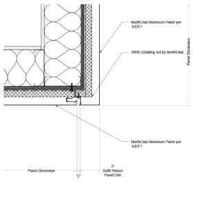 Vertical Stacking Details - Outboard Insulation - NorthClad