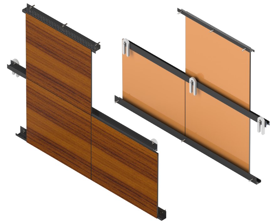 NorthClad CR Concealed Rail System Details