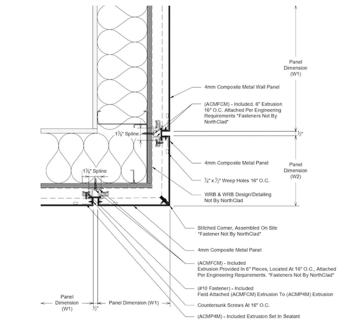 ACM Detail Inboard - NorthClad